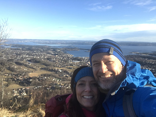 Utrolig vid utsikt fra Skaugumsåsen