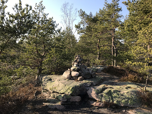 Toppvarden på Haraldsfjellet 