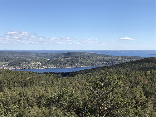 Utsikt østover fra Høgåsen