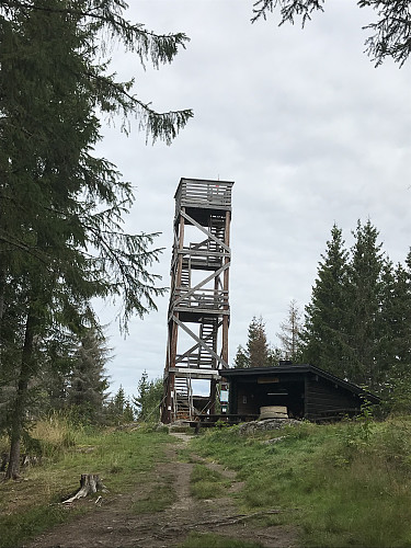Tårnet på Hasleråsen i Eidsvoll
