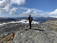 Toppen på 863 moh