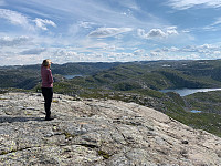 Utsikt mot Hallahorten