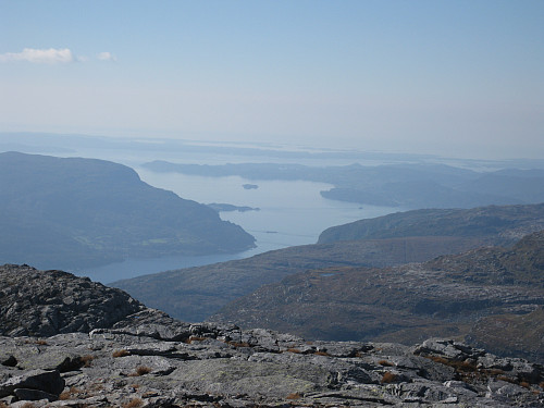 Utsikt mot Bjørnefjorden