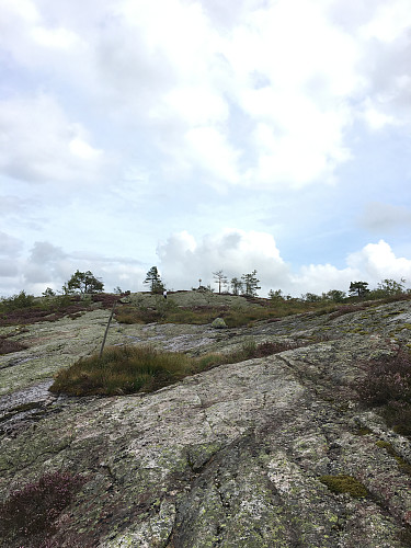 Amund har fått los på toppen
