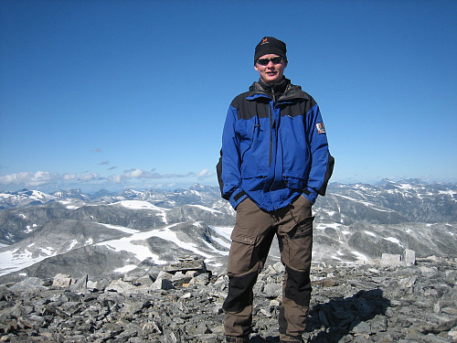 Toppen av lua på 2000,82 moh
