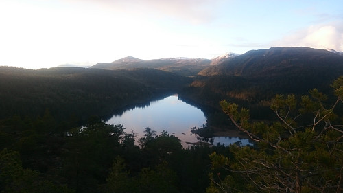 Langvatnet. Okei, litt fint da. 