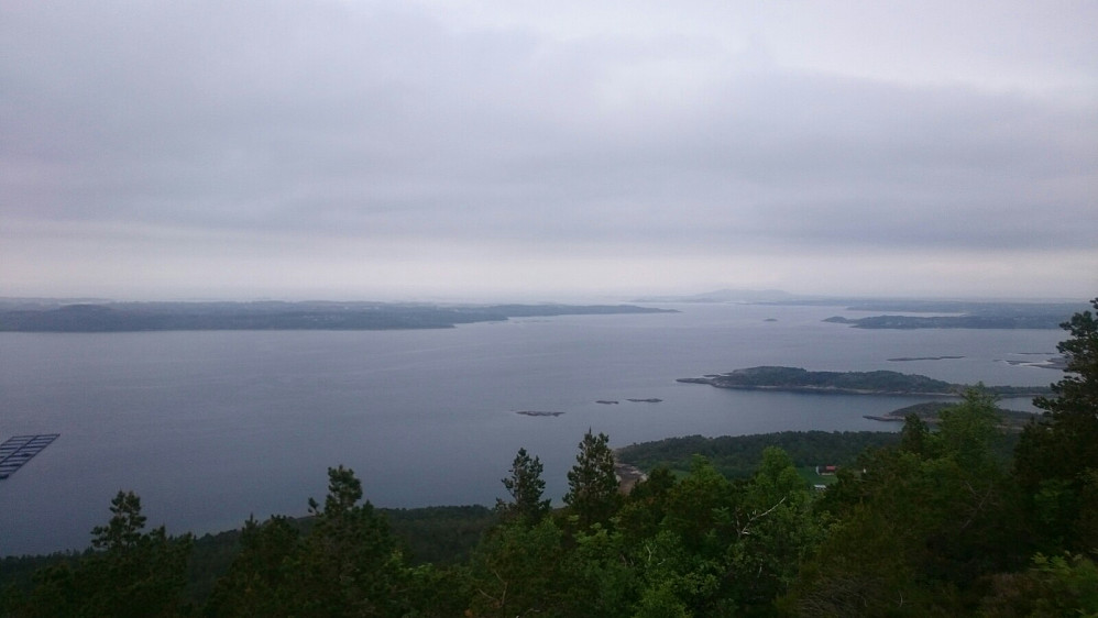 Utsikt mot skoddehavet i ytre.