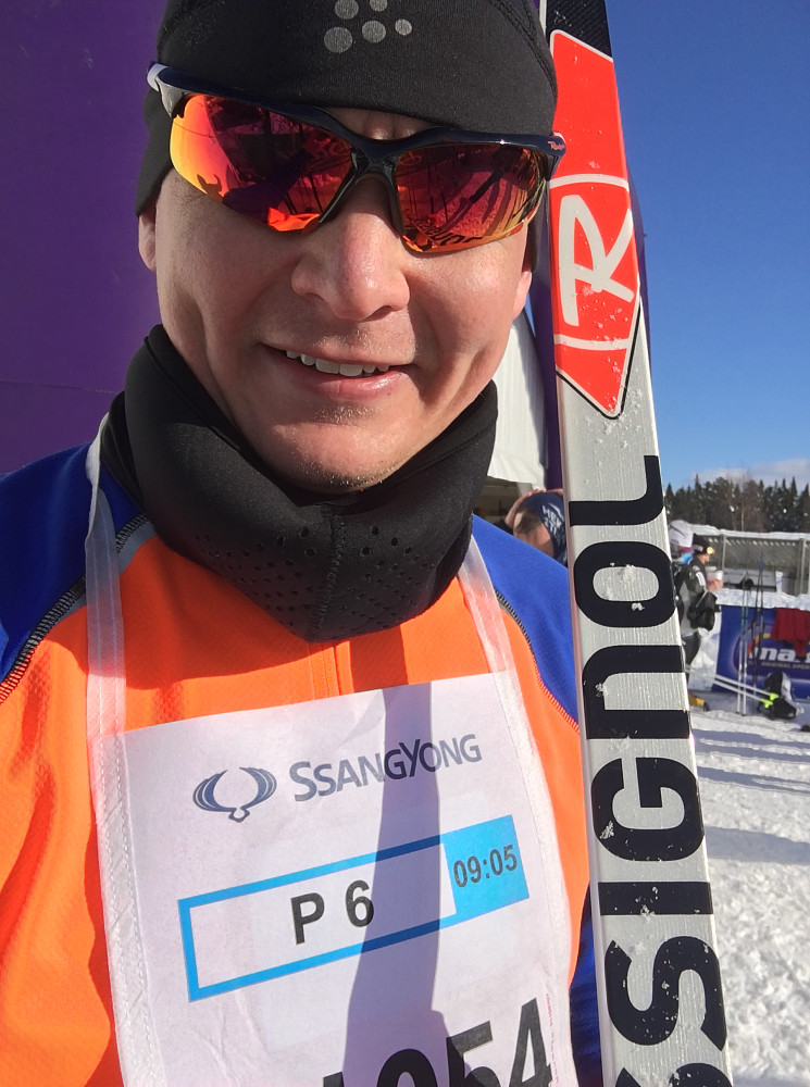 Fornøyd i mål