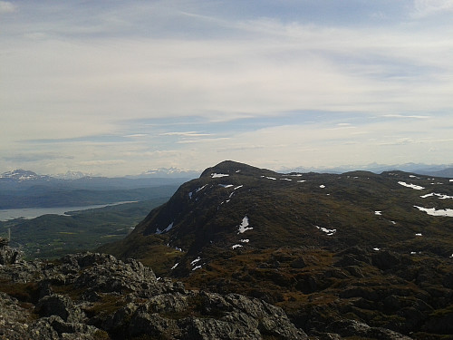 Utsikt mot Sørvikfjellet