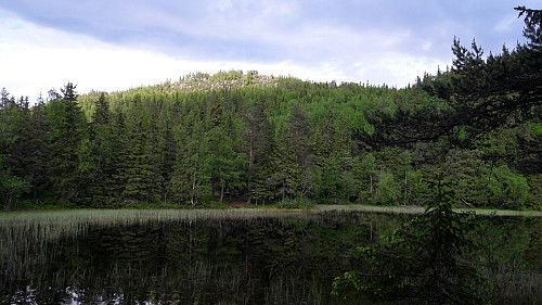 Gyrihaugen sett fra Migartjern