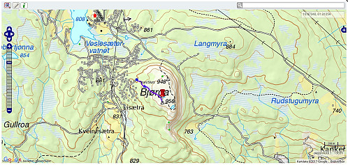 Bjørga - 19 min - 1,1 km