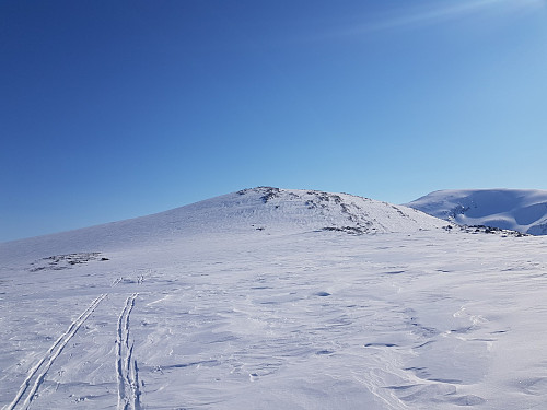 Lágocohkka - dagens første bestigning