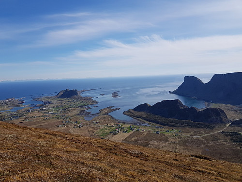 Utsikt over Værøy