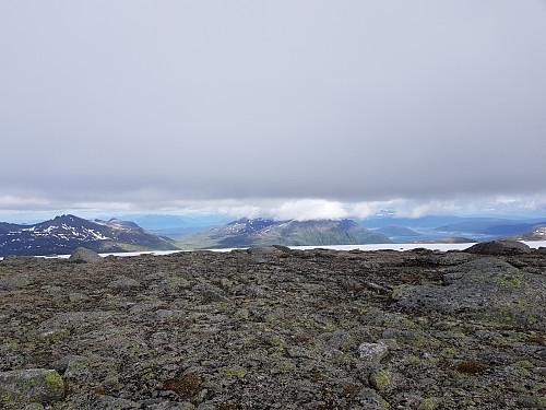 Utsikt fra Snøtinden