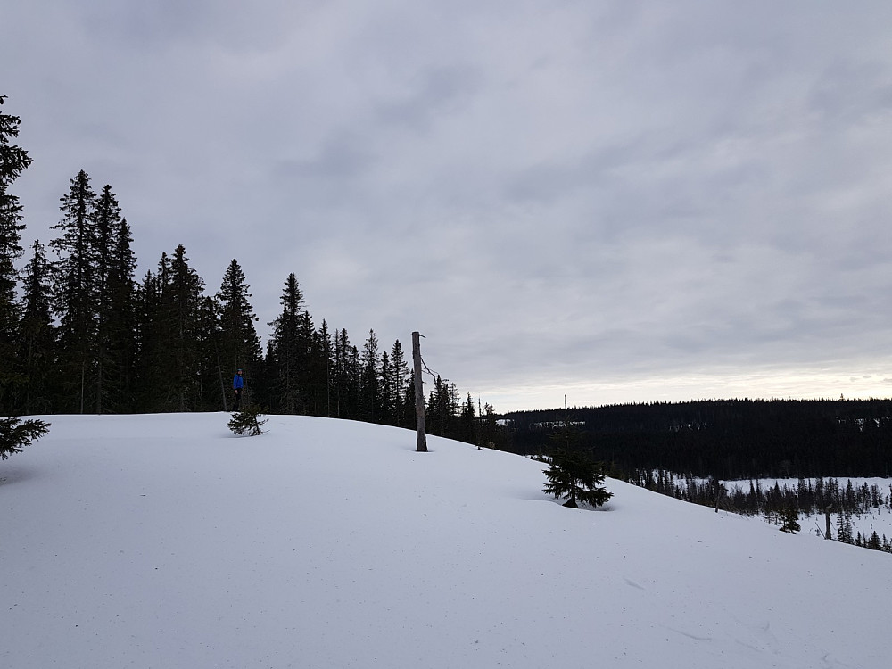 På toppen