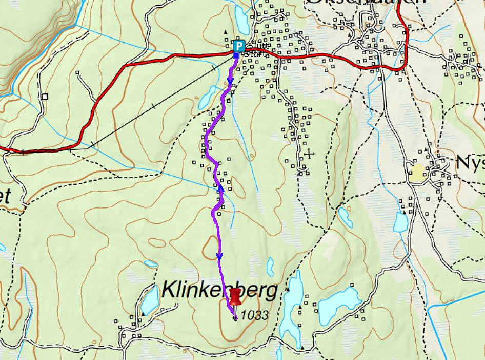 Klinkenberg: 2t 11 min - 8,1 km - 190 hm