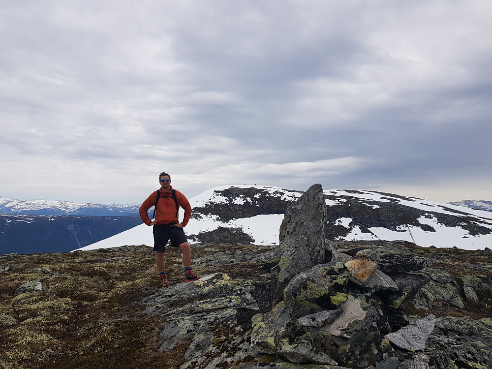 På Vetle Haugmelen, Store Haugmelen i bakgrunnen