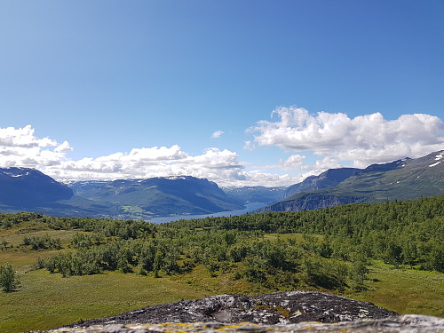 Utsikt fra Sør for Hugakøllen