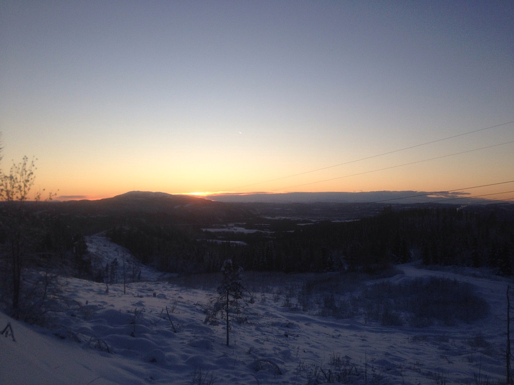 Utsikt mot Vassfjellet