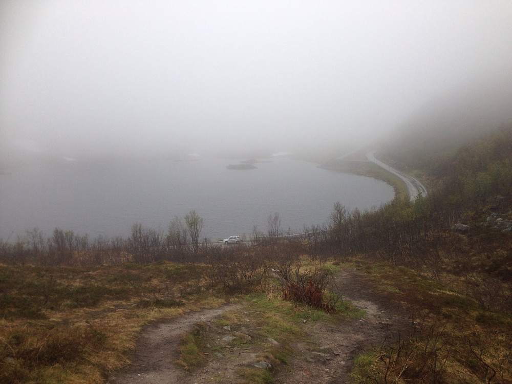 Parkeing ved Finnvikvannet