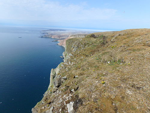 Utsikt nordover fra Hambergfjellet