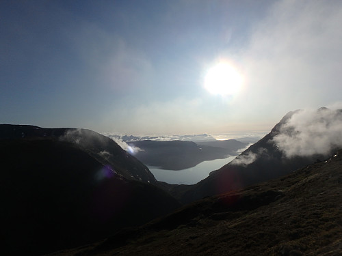 Fin utsikt mot Mannfjorden