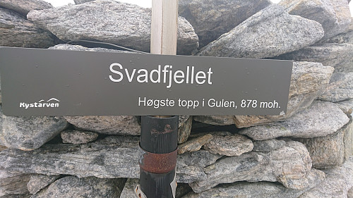 Godt skilta toppvarde