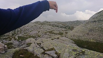 Svadfjellet i det fjerne