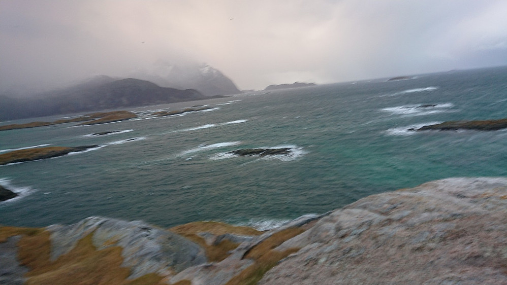 Utsikt fra toppen av Styggfjellet