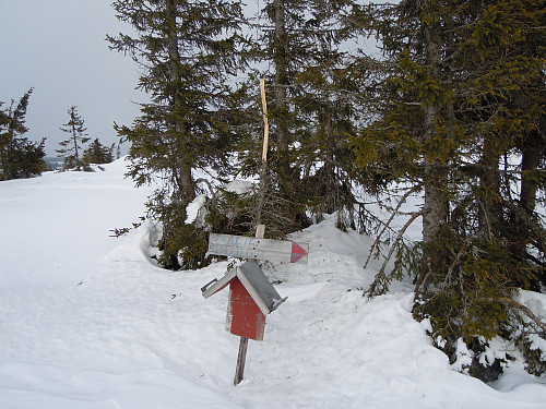 Nok av snø på Gitvola
