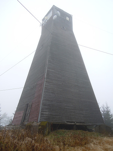 Tårnet på toppen av Hornkjølberget