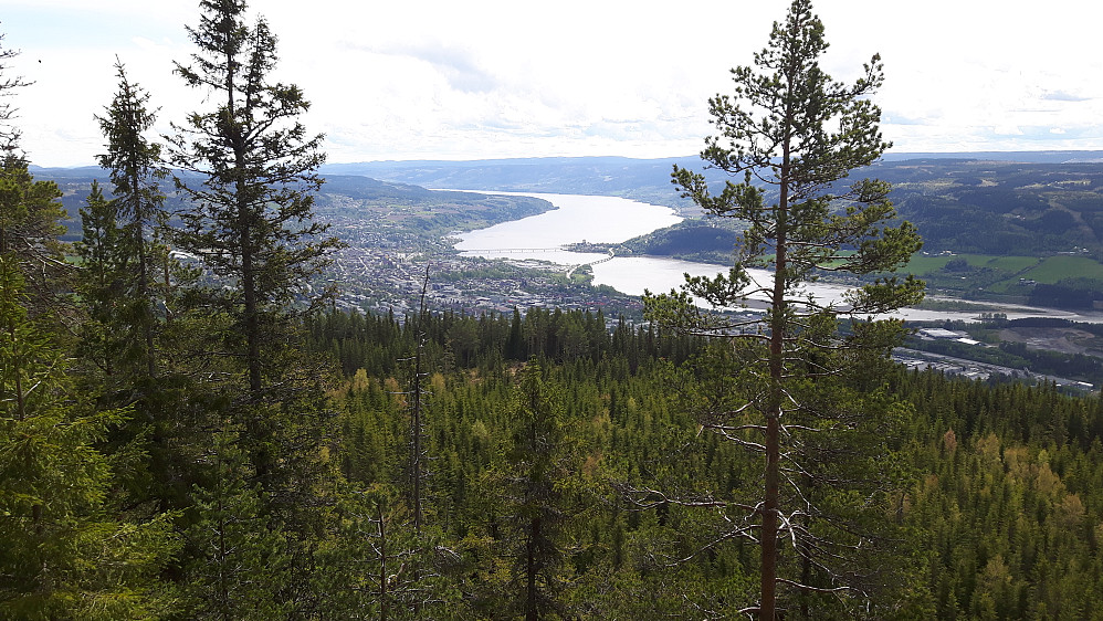 Utsikt over Lillehammer