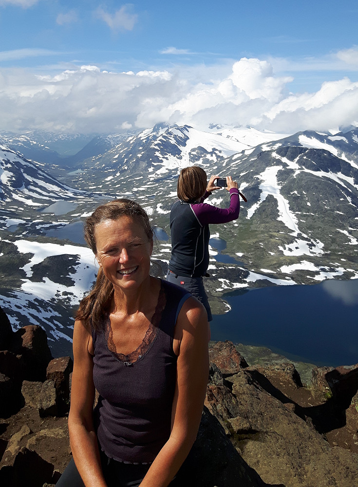 Heldig med været. Helt vindstille.