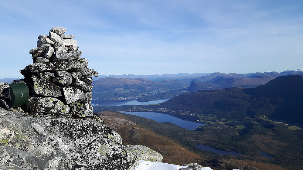 Utsikt fra Smisetnebba