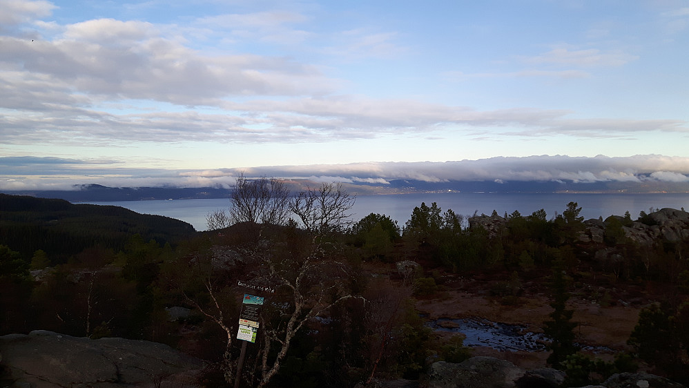 Utsikt fra Geitfjellet