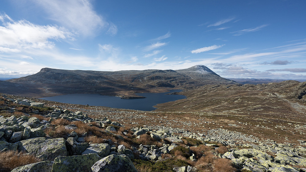 Utsikt mot Gaustatoppen
