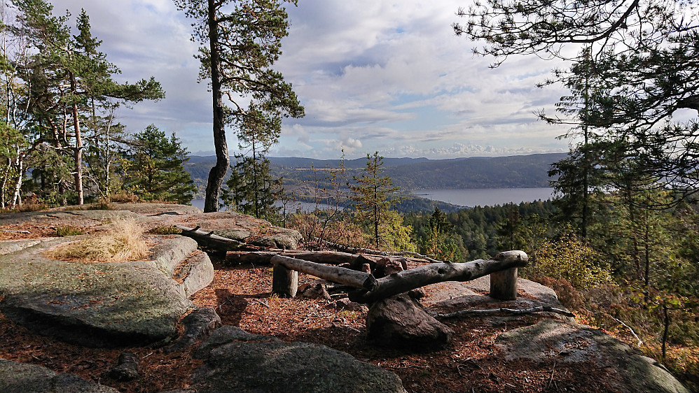 Utsikt fra Ebbestadkollen
