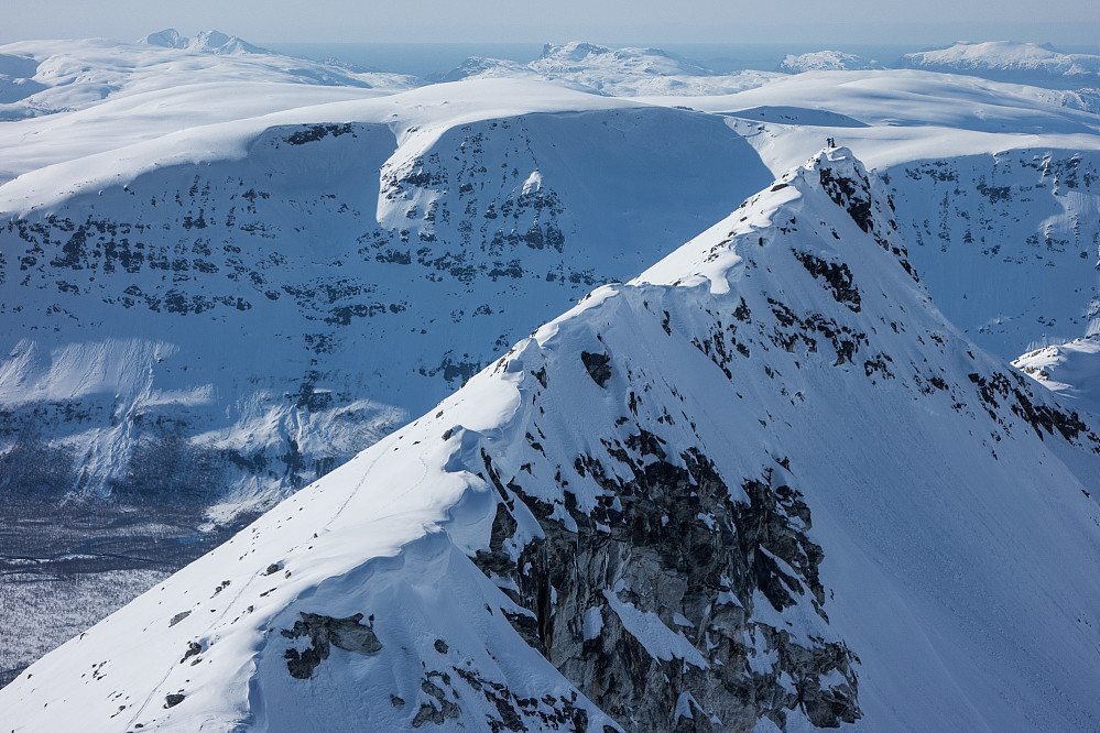 Litt ski igjen, matpakka nærmer seg
