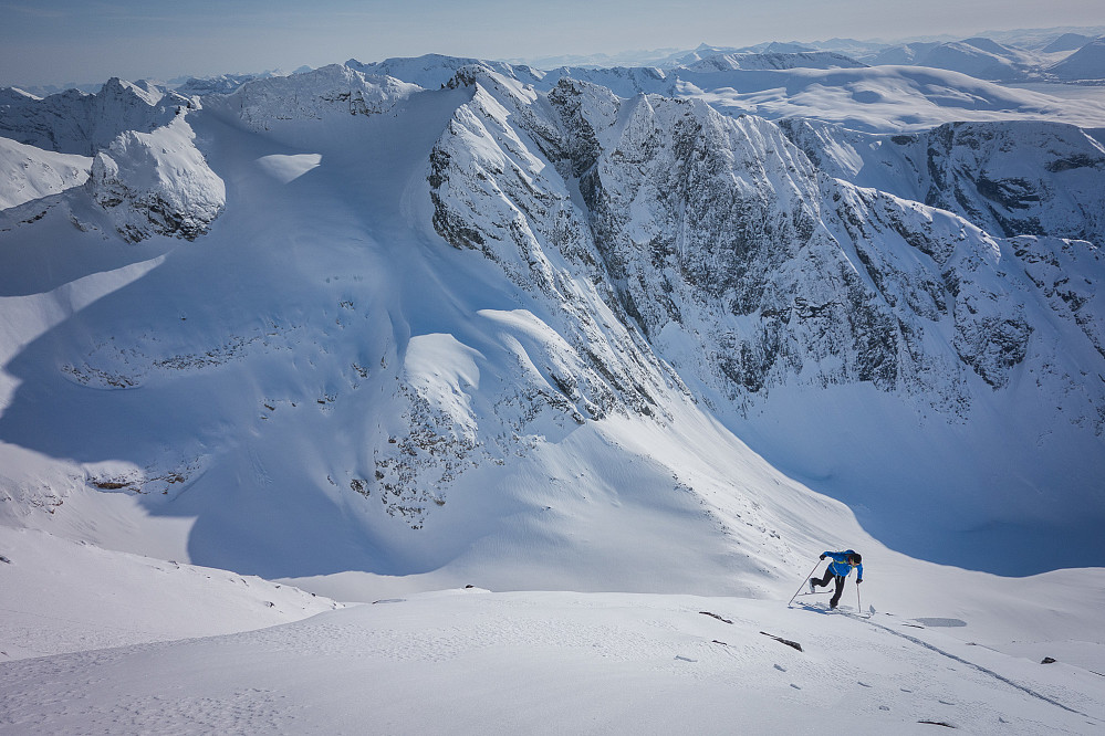 Snart ferdig med skitråkkinga nå
