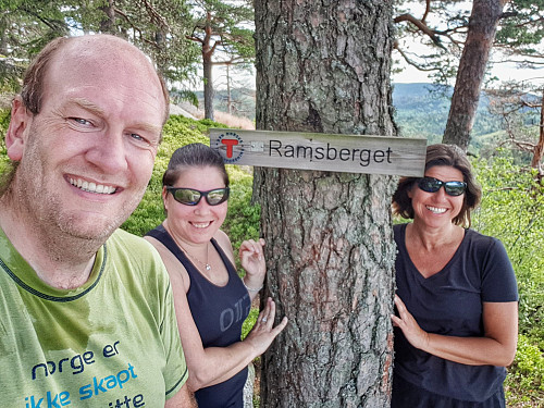 Ramsberget erobret sammen med Rune og Siri :)