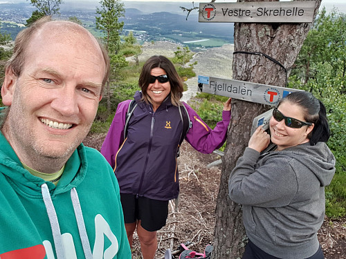 Fornøyde med dagens tur :)