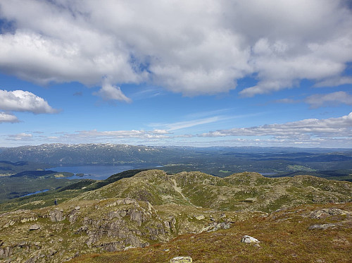 Utsikt fra toppen.
