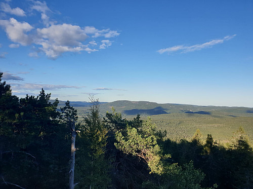 Utsikt fra Galten.
