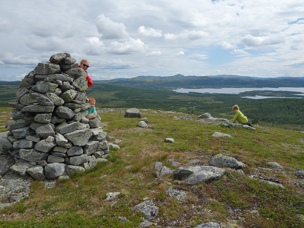 Sælifjellet, en fin liten topp på vei tilbake.