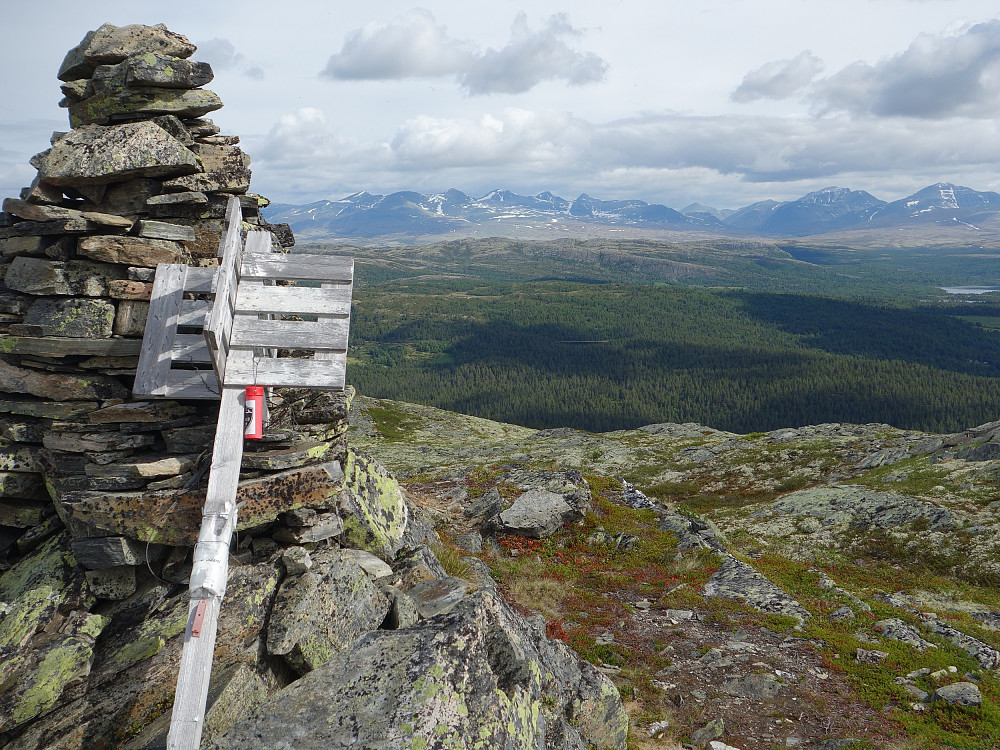 Fra Gnedden mot Rondane.