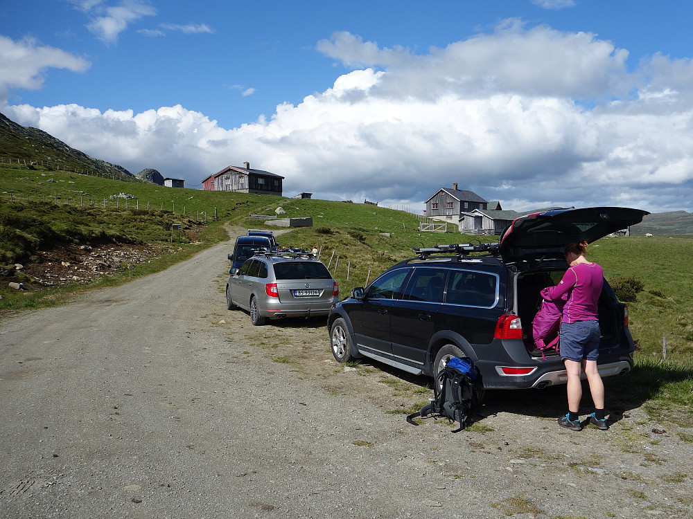 Tilbake ved Storeskag.