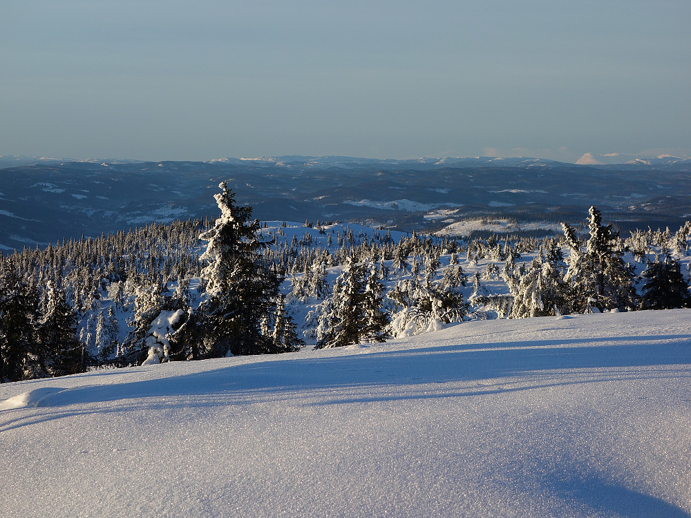 Vestover fra Krokvassfjellet.