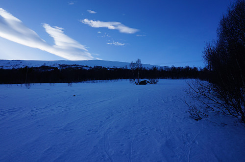 Start fra Skinnset hyttefelt.