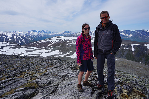 Courtney og Egil.