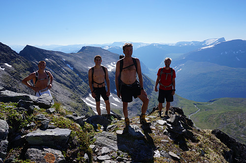 Kan ikke noe annet enn å smile på en så flott dag.